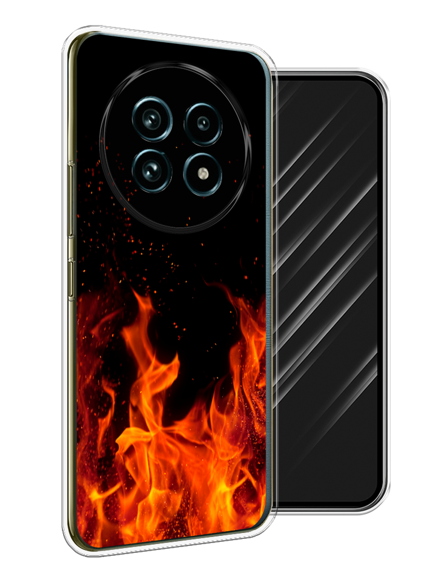 

Чехол Awog на Realme 13 Pro+/13 Pro "Все в огне", Оранжевый;черный, 2518150-1