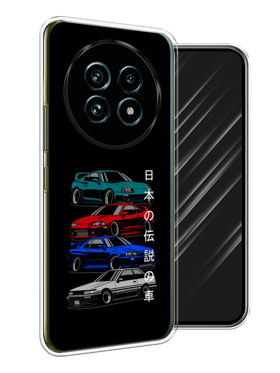 

Чехол Awog на Realme 13 Pro+/13 Pro "JDM Legend cars", Зеленый;красный;синий, 2518150-1