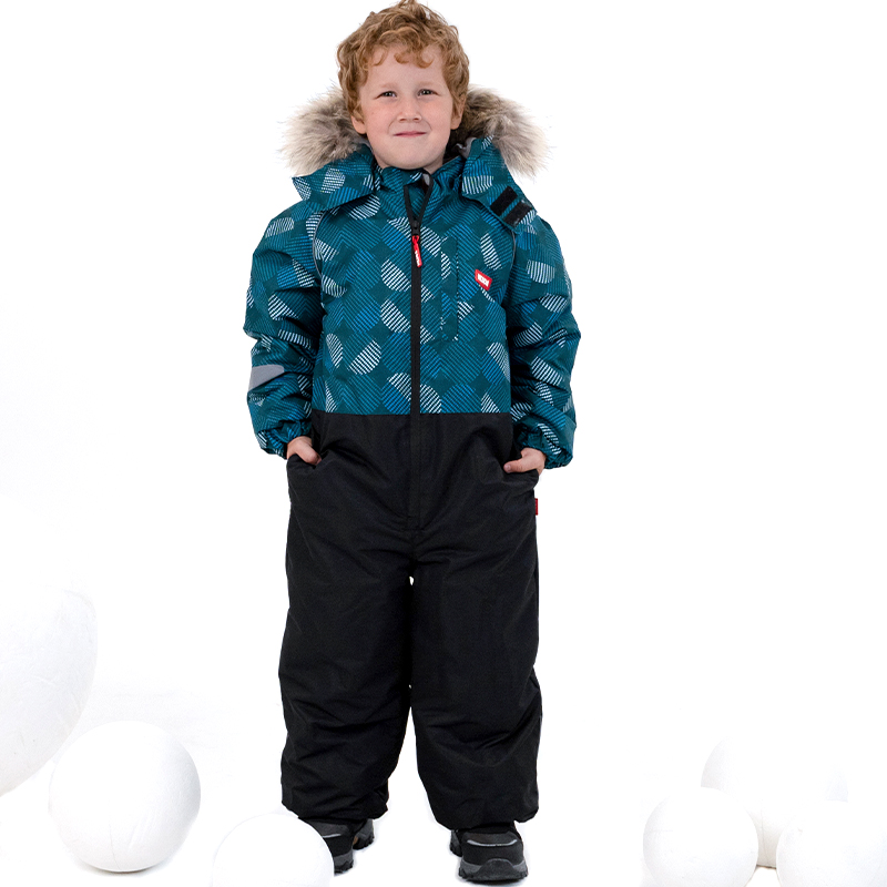 

Комбинезон зимний HEDDA 57005 Nautical на резинке, размер 92, Синий, 57005