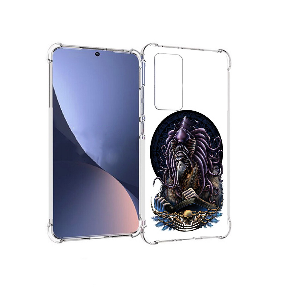 

Чехол MyPads Tocco для Xiaomi 12 умный ворон (PT226952.288.650), Прозрачный, Tocco