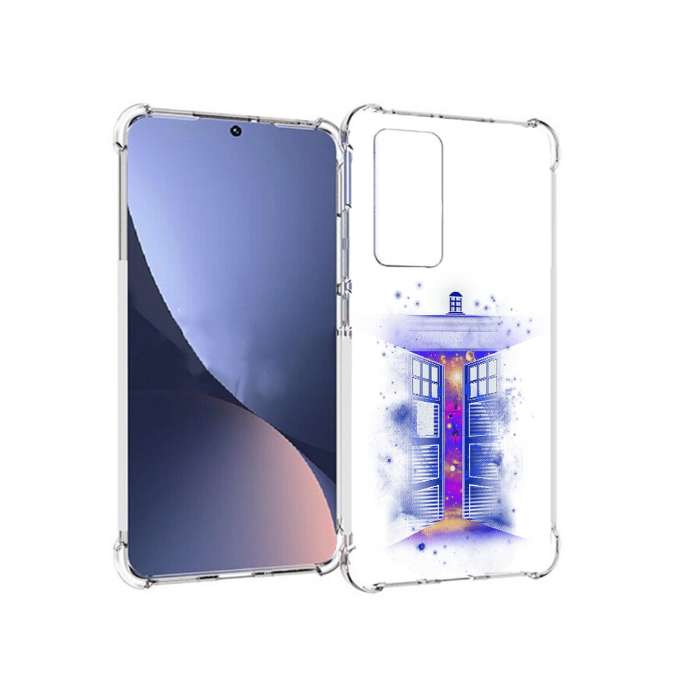 

Чехол MyPads Tocco для Xiaomi 12 фиолетовый уголок абстракция (PT226952.288.659), Прозрачный, Tocco