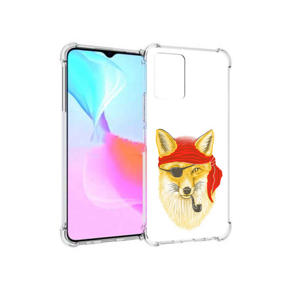 

Чехол MyPads Tocco для Vivo Y33s лиса-пират (PT226981.417.440), Прозрачный, Tocco