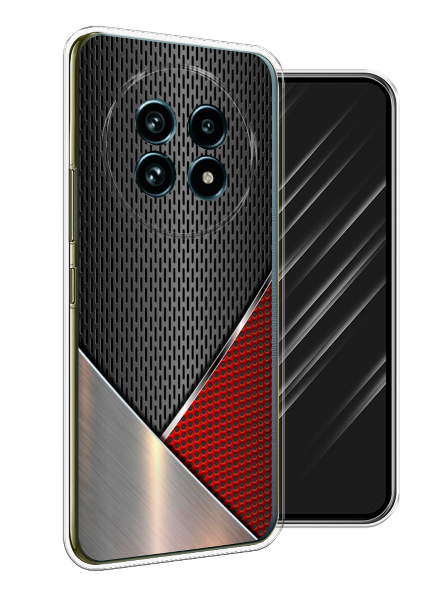 

Чехол Awog на Realme 13 Pro+/13 Pro "Стальной металл", Черный;красный;серебристый, 2518150-1