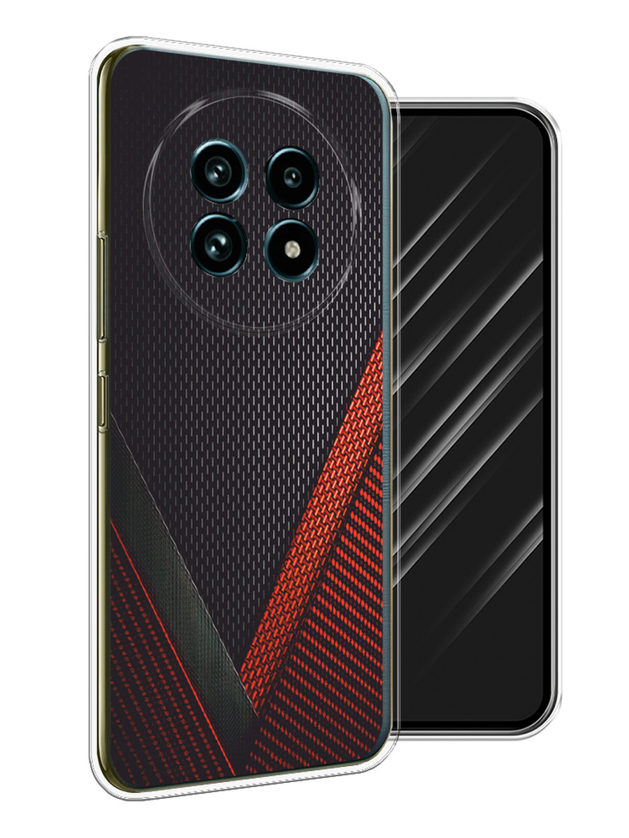 

Чехол Awog на Realme 13 Pro+/13 Pro "Красный карбон", Черный;красный, 2518150-1