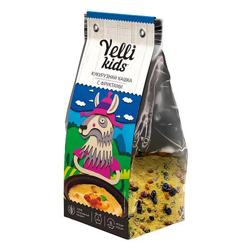 

Кукурузная кашка Yelli с фруктами 120 г 2 шт