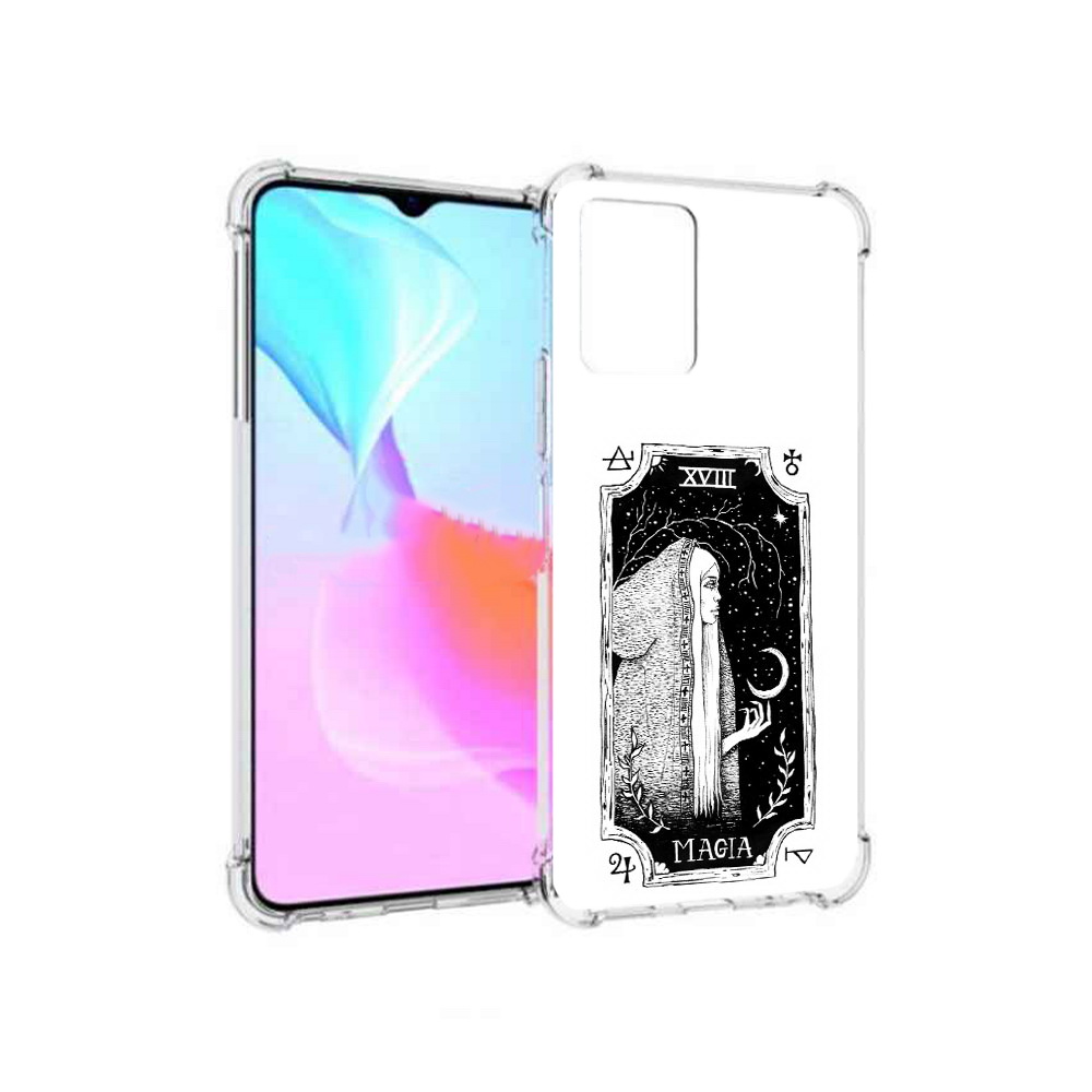 

Чехол MyPads Tocco для Vivo Y33s лунная магия (PT226981.417.447), Прозрачный, Tocco
