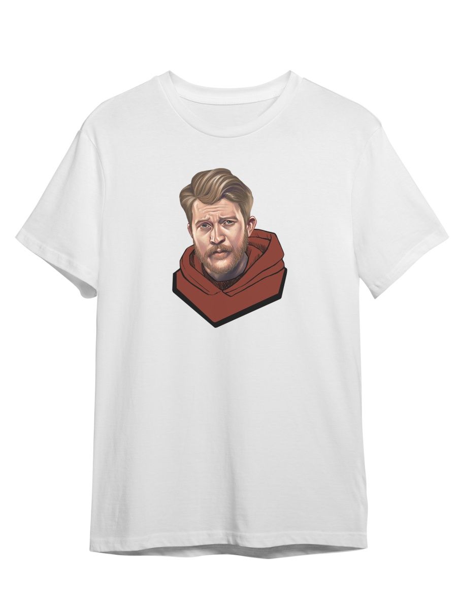 

Футболка унисекс СувенирShop Данила Поперечный/Spoontamer 1 белая 5XL (64-66), "Данила Поперечный/Spoontamer" 1