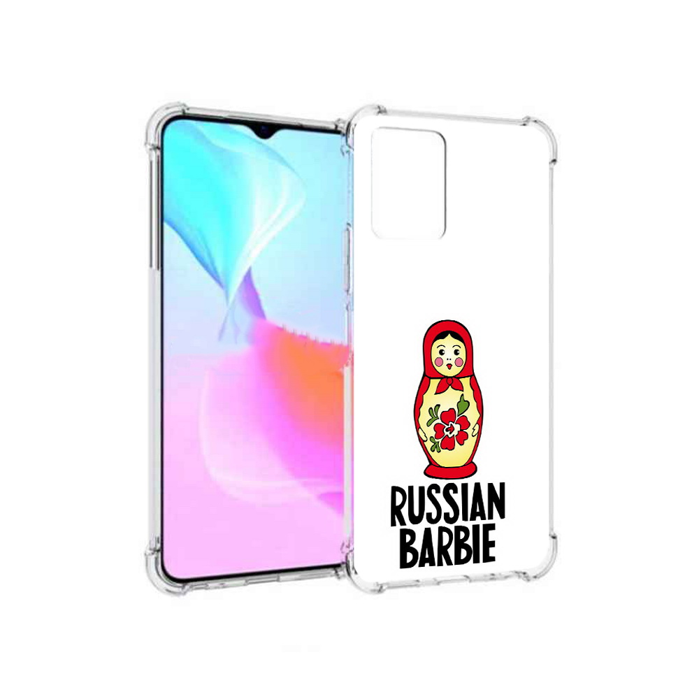

Чехол MyPads Tocco для Vivo Y33s матрешка (PT226981.417.459), Прозрачный, Tocco
