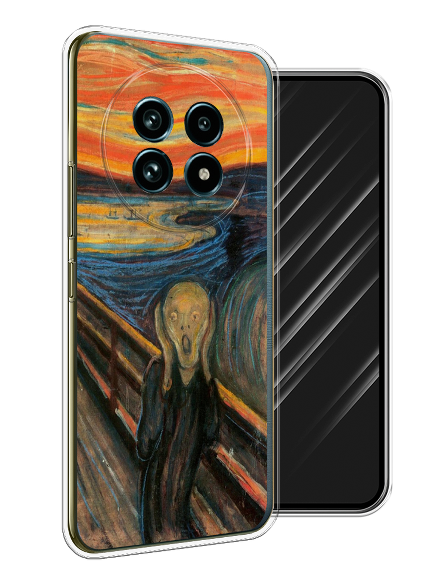 

Чехол Awog на Realme 13 Pro+/13 Pro "Крик", Оранжевый;синий;серый, 2518150-1