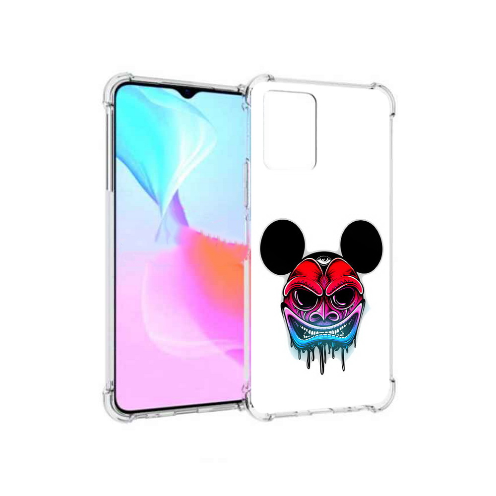 

Чехол MyPads Tocco для Vivo Y33s микки в маске (PT226981.417.473), Прозрачный, Tocco