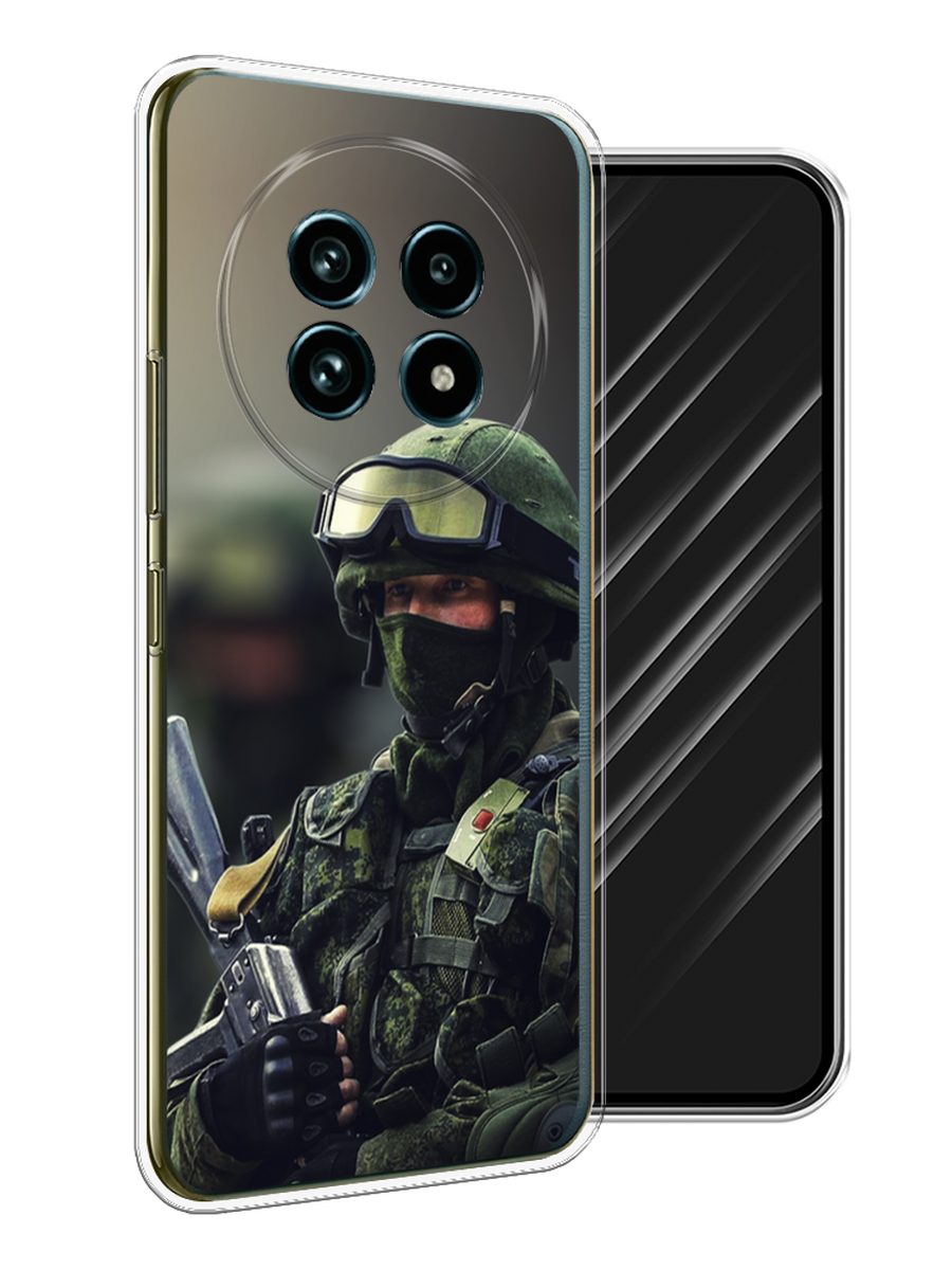 

Чехол Awog на Realme 13 Pro+/13 Pro "Солдат", Зеленый;серый, 2518150-1