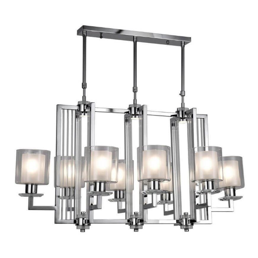 

Подвесная люстра Lumina Deco Manhattan LDP 8012-8 PR CHR, LDP 8012-8 PR CHR