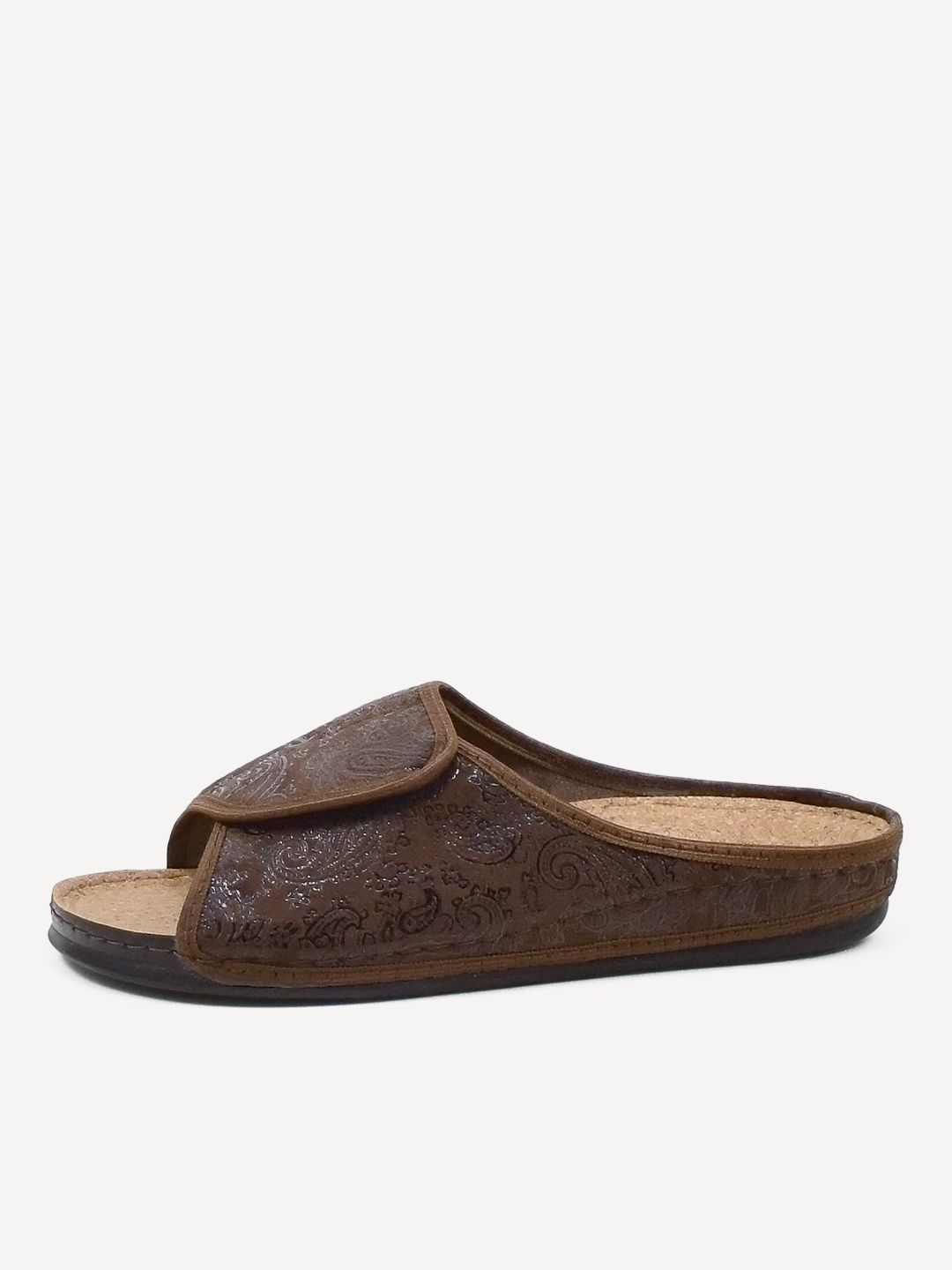 

Тапочки женские Melitta Shoes ОР-8 коричневые 40 RU, Коричневый, ОР-8