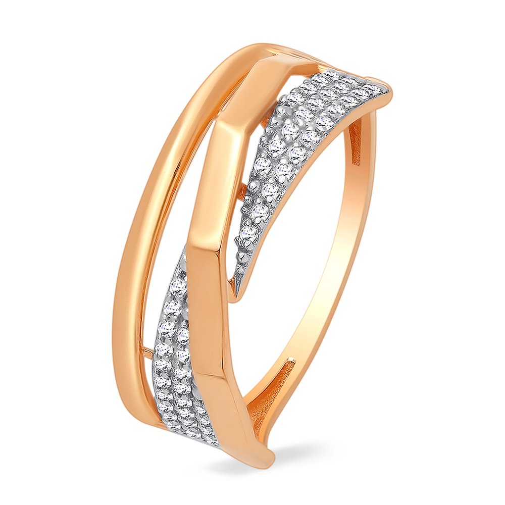 

Кольцо из золота р.  585Gold 301009372, фианит, 301009372