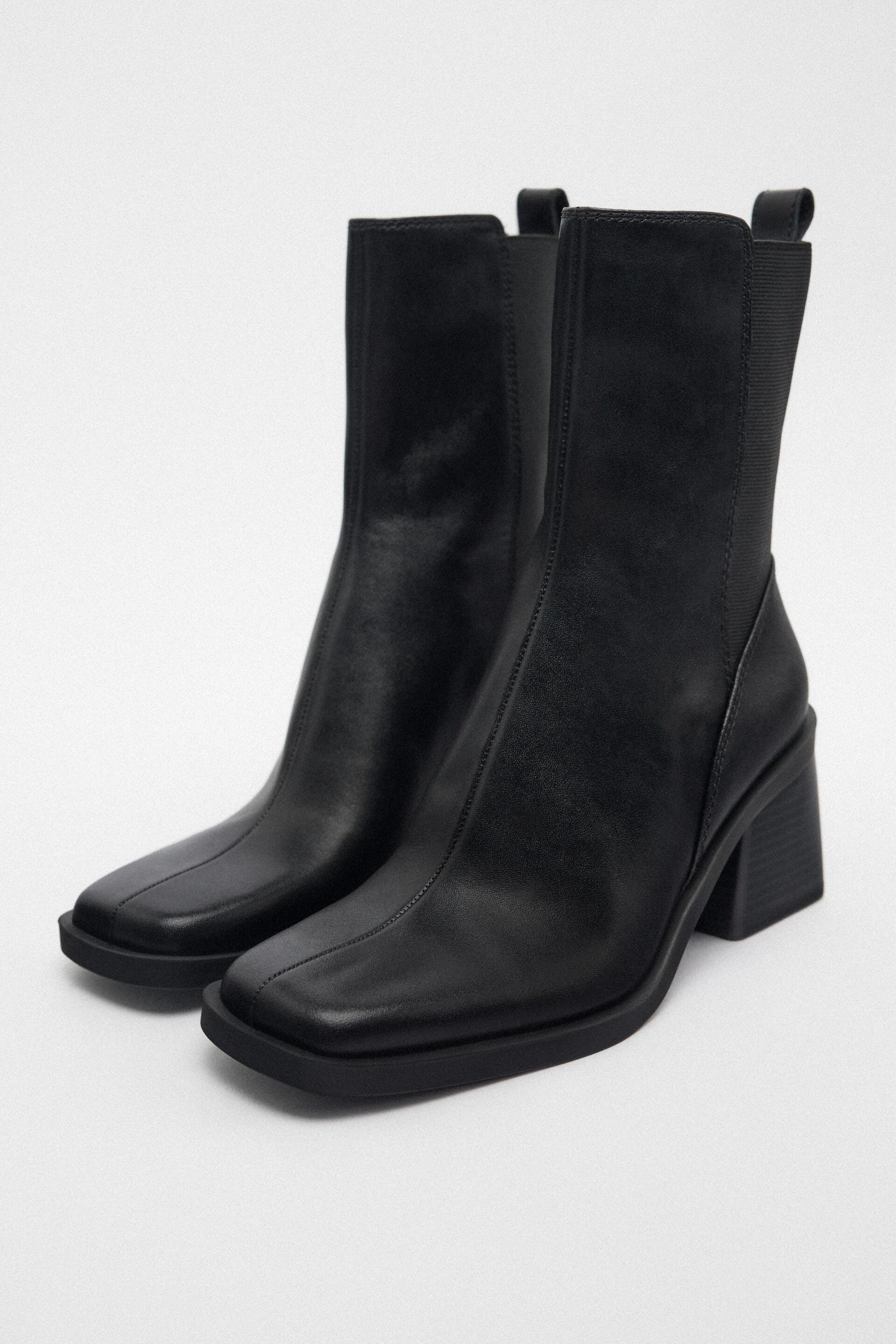 

Ботильоны женские ZARA 200059 черные 40 RU (доставка из-за рубежа), 200059