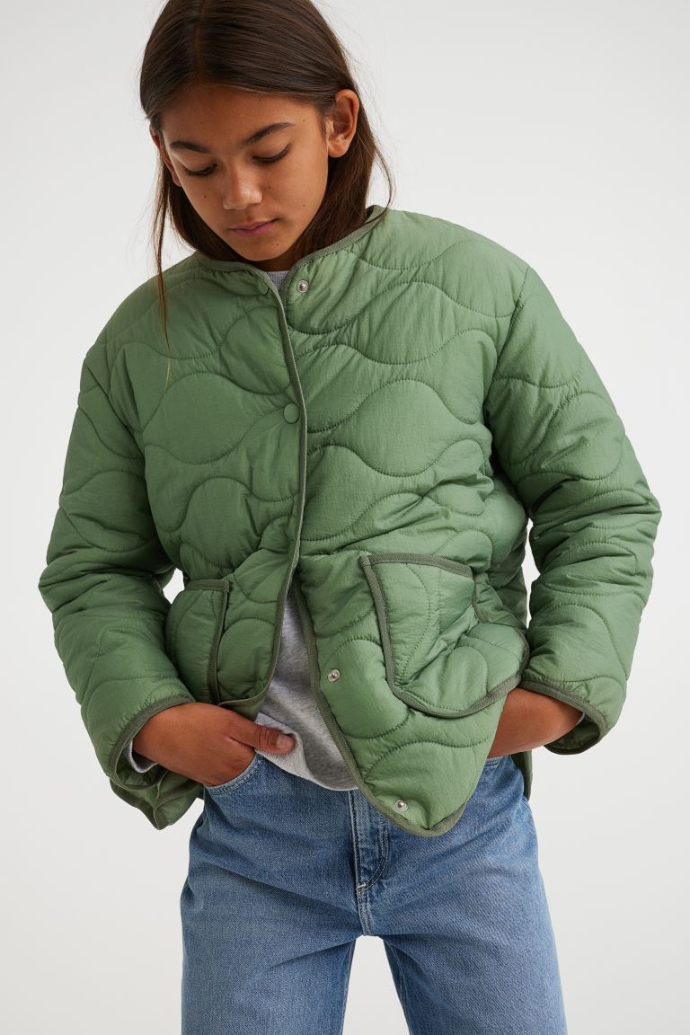 

Куртка детская H&M 1071584, цвет зеленый, размер 140 (доставка из-за рубежа), 1071584