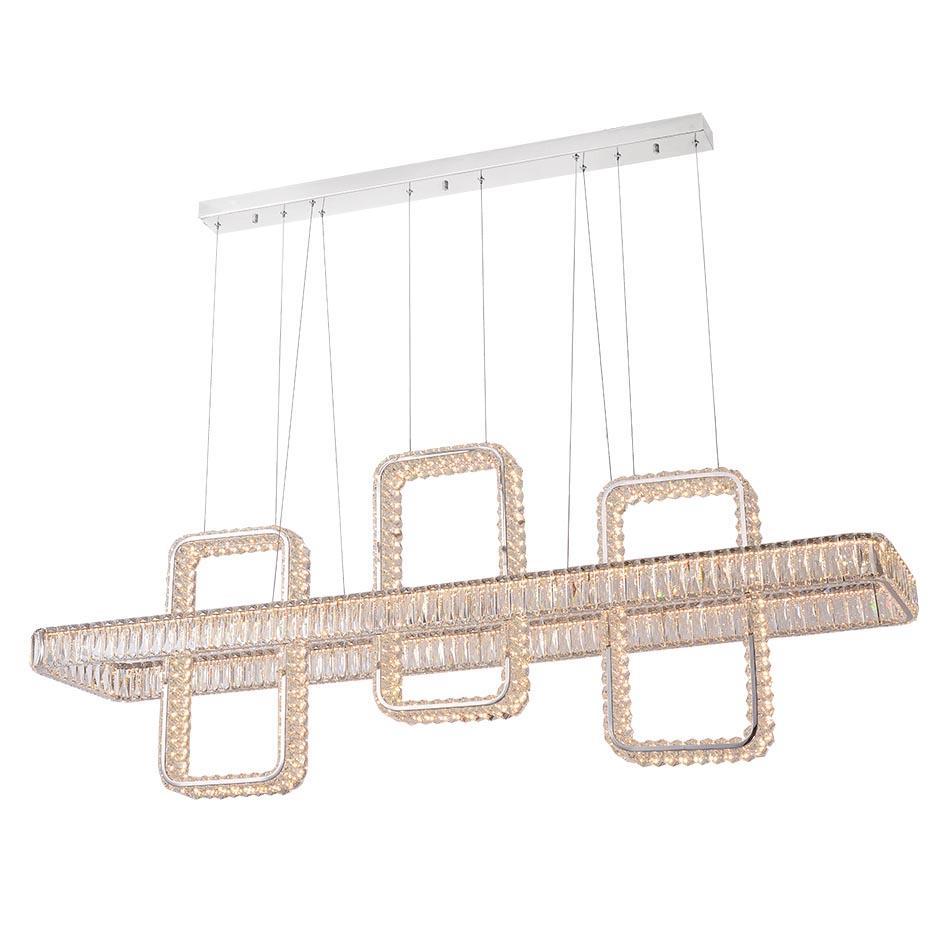 

Подвесной светодиодный светильник Newport 8233+1/S chrome М0064705, 8233+1/S chrome