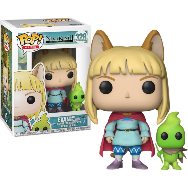 фото Фигурка funko pop! vinyl: games: ni no kuni: evan w/ higgledy 27012