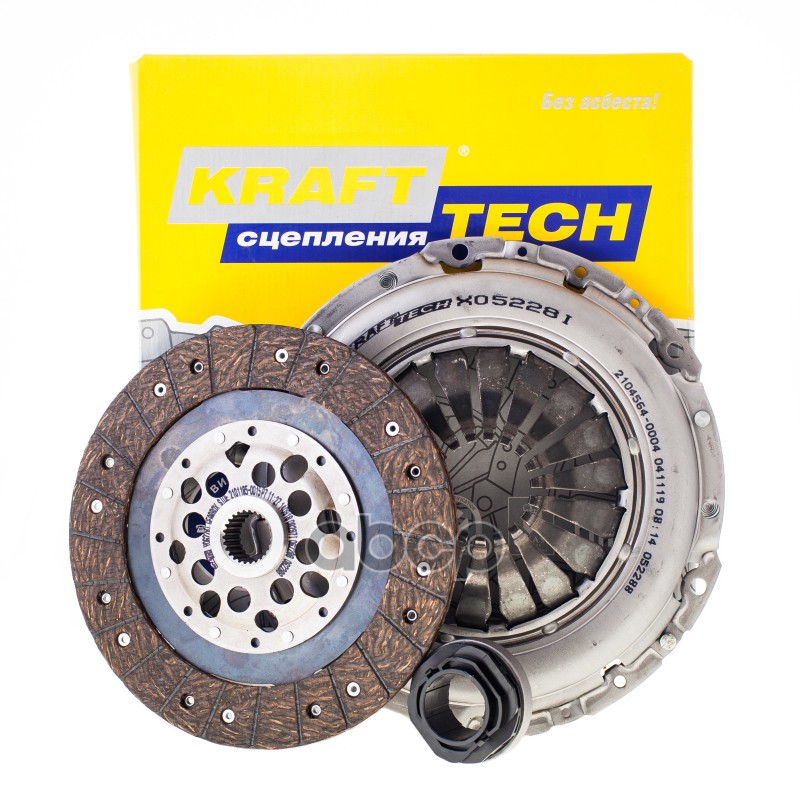 

Сцепление в сборе mb w638/sprinter mot.2,0/2,3d krafttech w07228a