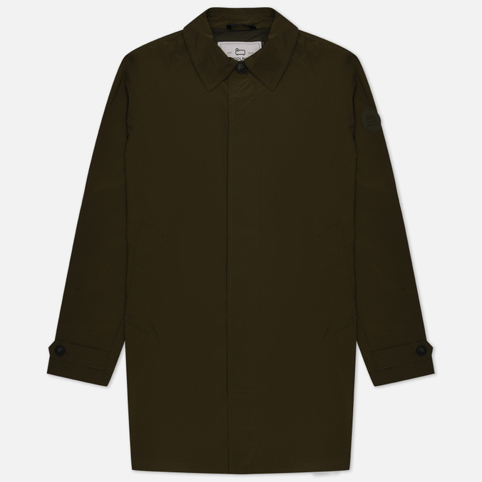 Мужское пальто Woolrich City Carcoat оливковый, Размер M