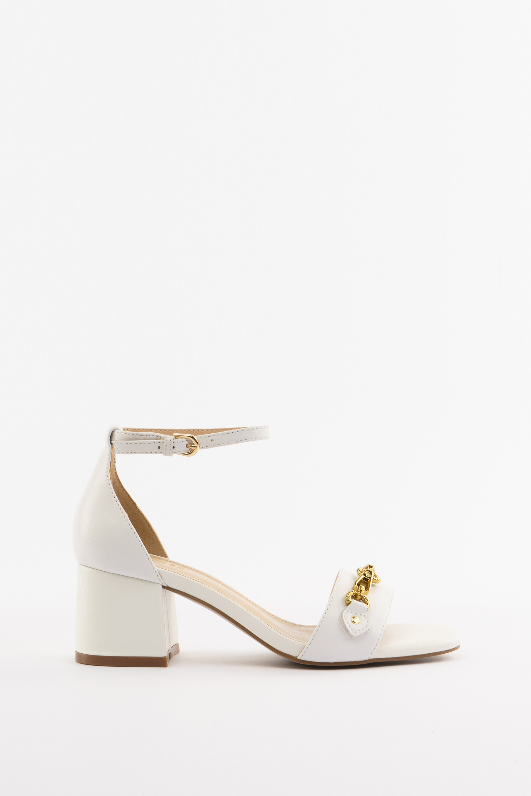 фото Босоножки женские guess fl6sralea03white белые 40 ru