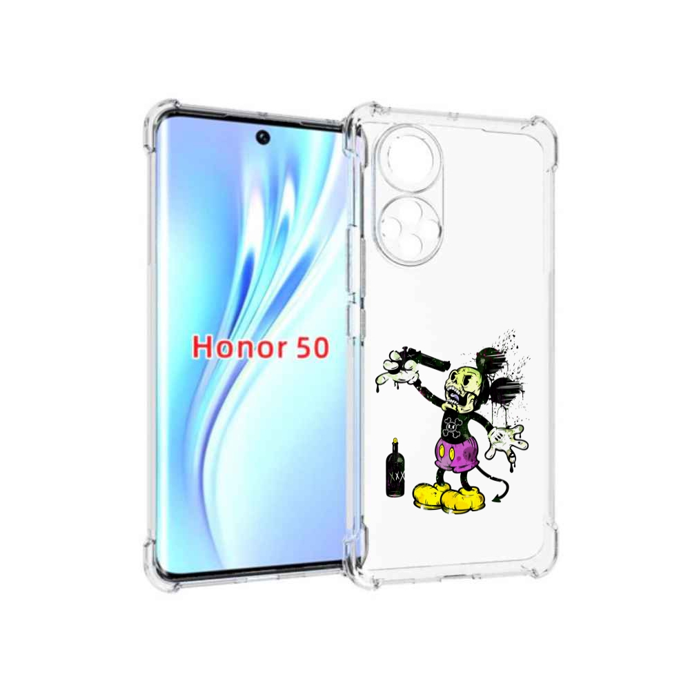 

Чехол бампер MyPads Драг Микки для Honor 50., Прозрачный, Tocco
