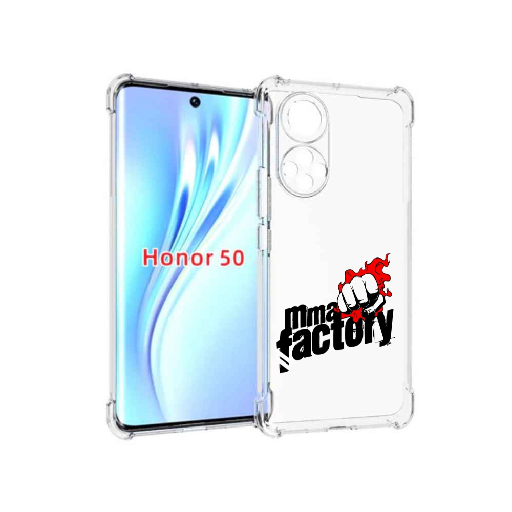 

Чехол бампер MyPads Единоборства ММА для Honor 50., Прозрачный, Tocco