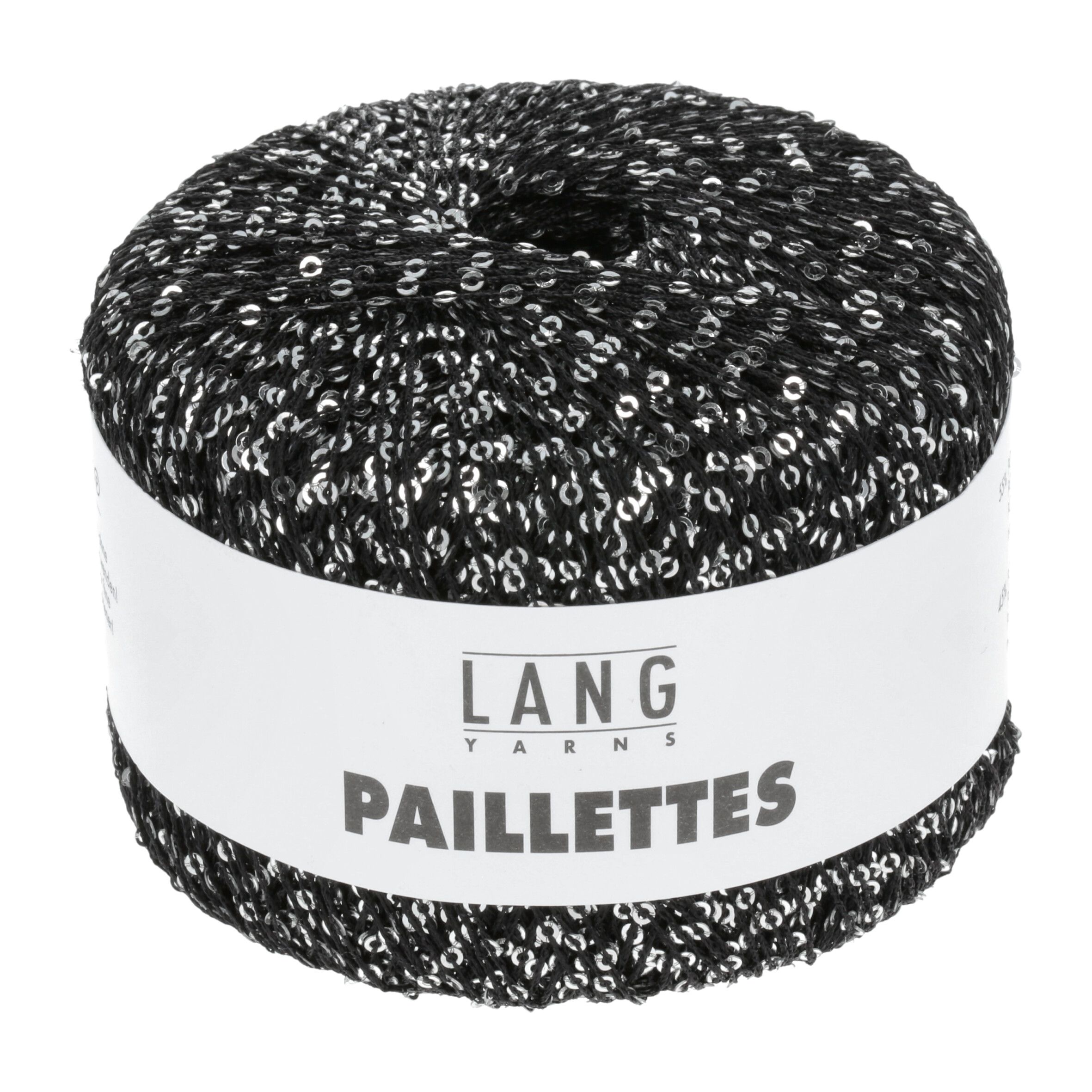 Пряжа Lang Yarns Paillettes пайетки 25 г Швейцария 39.0004 черный