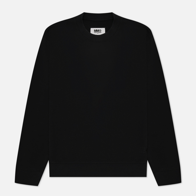 

Мужская толстовка Maison Margiela MM6 Plain Logo Crew Neck чёрный, Размер L, Plain Logo Crew Neck