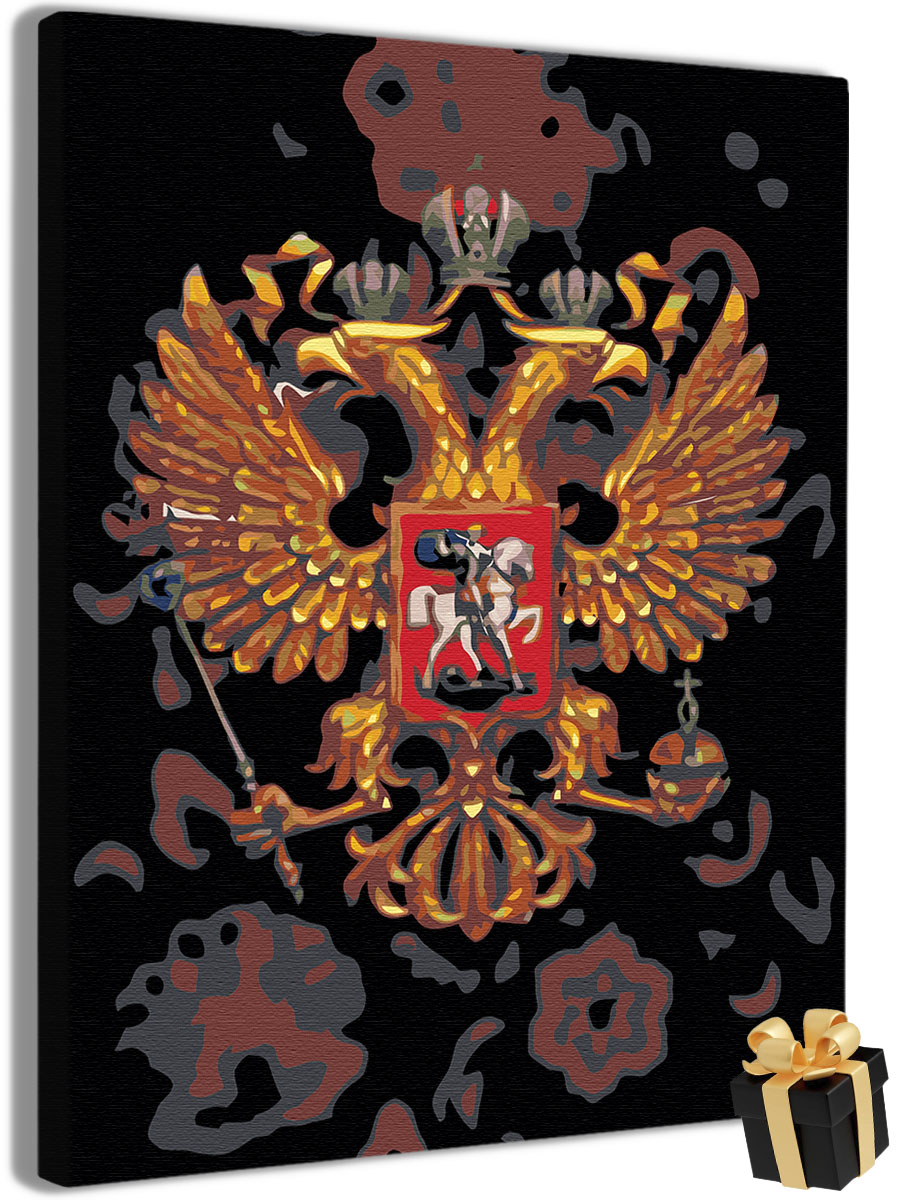

Картина по номерам Арт-студия Unicorn герб N-3647 40x50, Герб