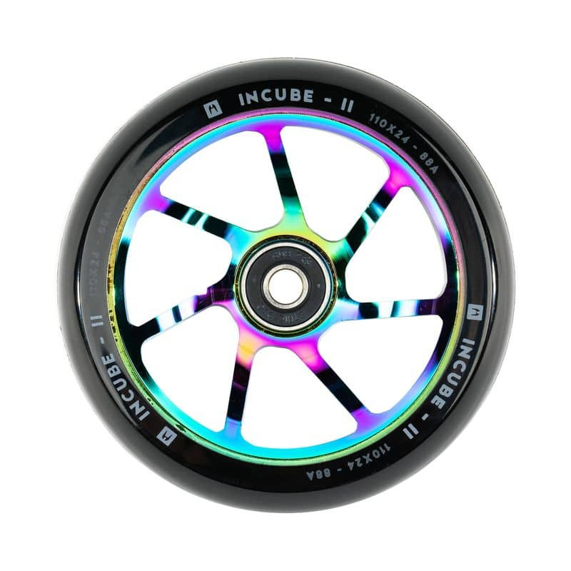 Колесо для самоката Ethic Incube wheel v2 24x110mm 88A neochrome