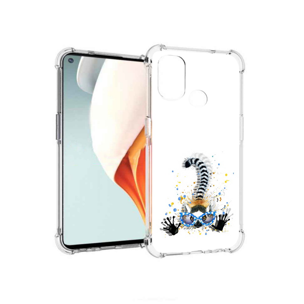 

Чехол MyPads Tocco для OnePlus Nord N100 лямур (PT227045.141.454), Прозрачный, Tocco