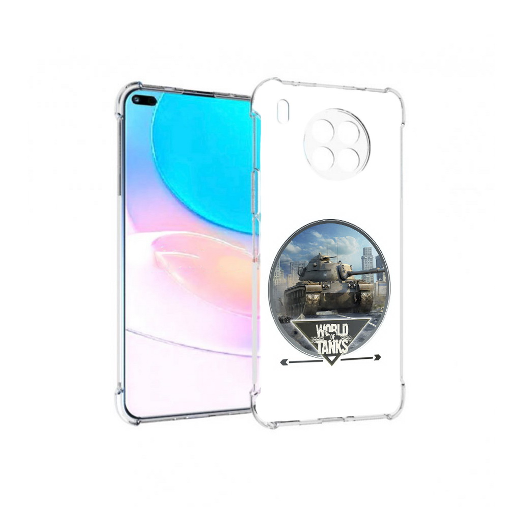 Чехол задняя-панель-накладка-бампер MyPads Мир танков для Huawei Nova 8i