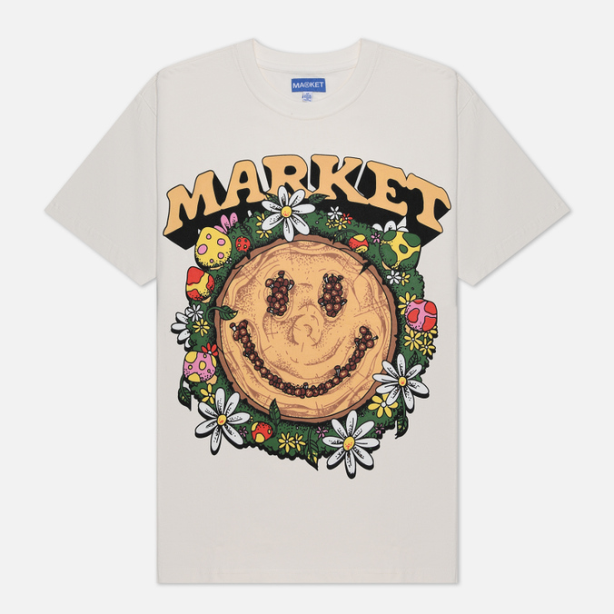 

Мужская футболка MARKET Smiley Decomposition белый, Размер XXL, Smiley Decomposition