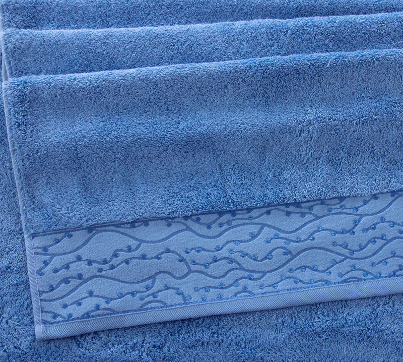 Полотенце махровое Айова небесно-голубой (70х140) Текс-Дизайн