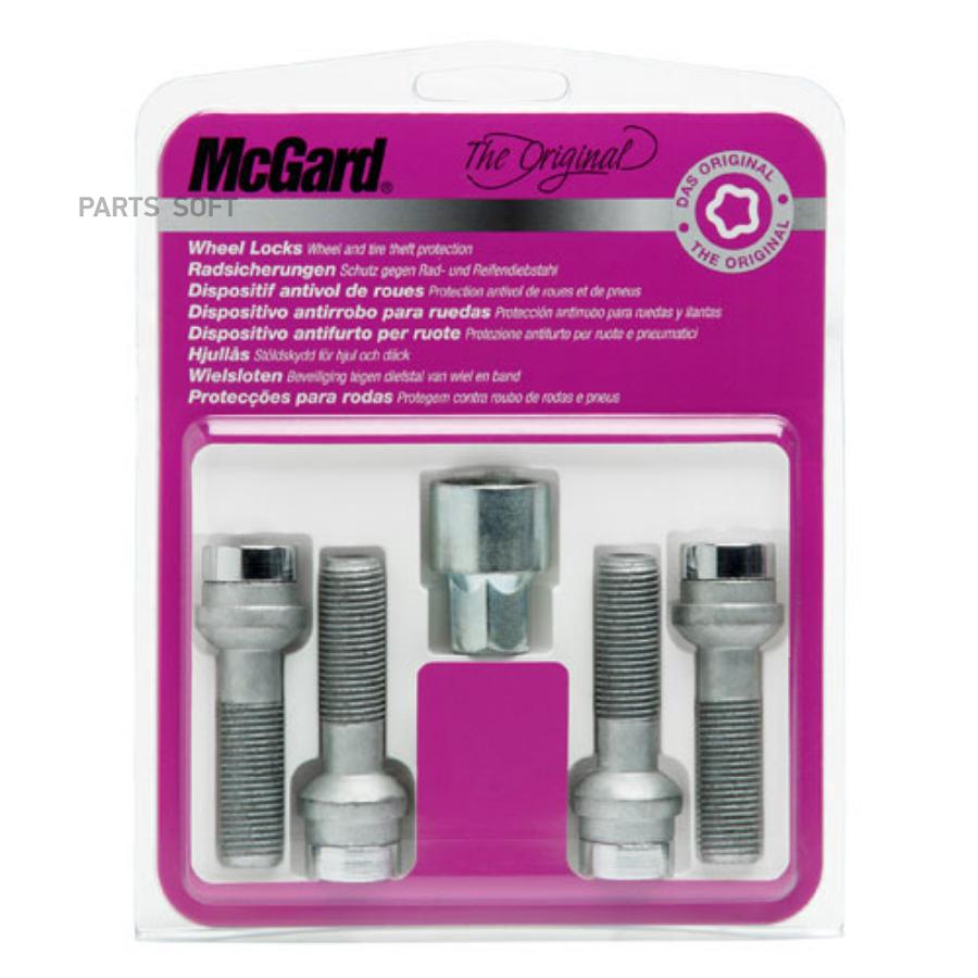

Болт Колесный Секретный (Кт.) М14х1,5х26,7 Ключ 17 Мм Mcgard McGARD арт. 28018 SU