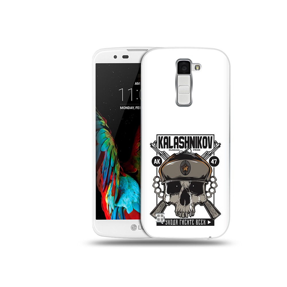 

Чехол MyPads Tocco для LG K10 Калашников (PT30014.80.94), Прозрачный, Tocco