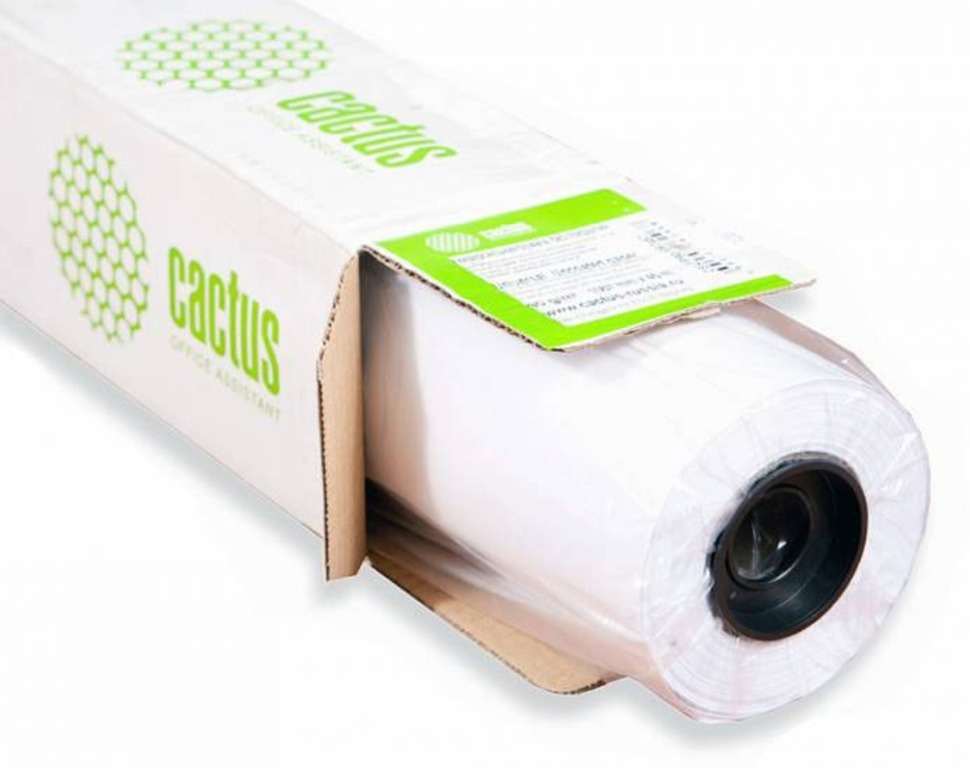 

Калька Cactus CS-LFPTR-61045 24(A1) 610мм-45м/90г/м2/белый для струйной печати втулка