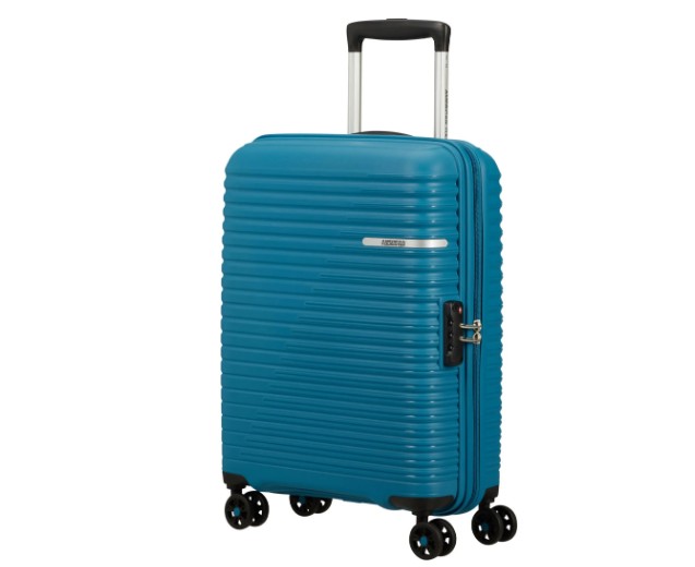 Чемодан унисекс American Tourister Liftoff blue, 55х40х20 см