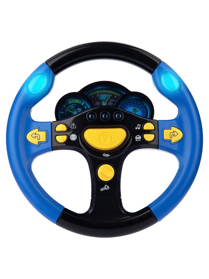 

Детская развивающая музыкальная игрушка PlaySmart 7044, Руль (Автошка. Я тоже рулю!)