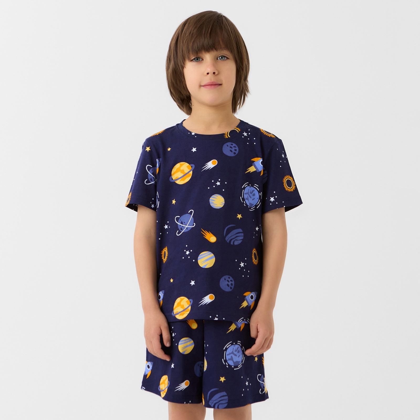 

Пижама детская KAFTAN Space синий, 86, Space