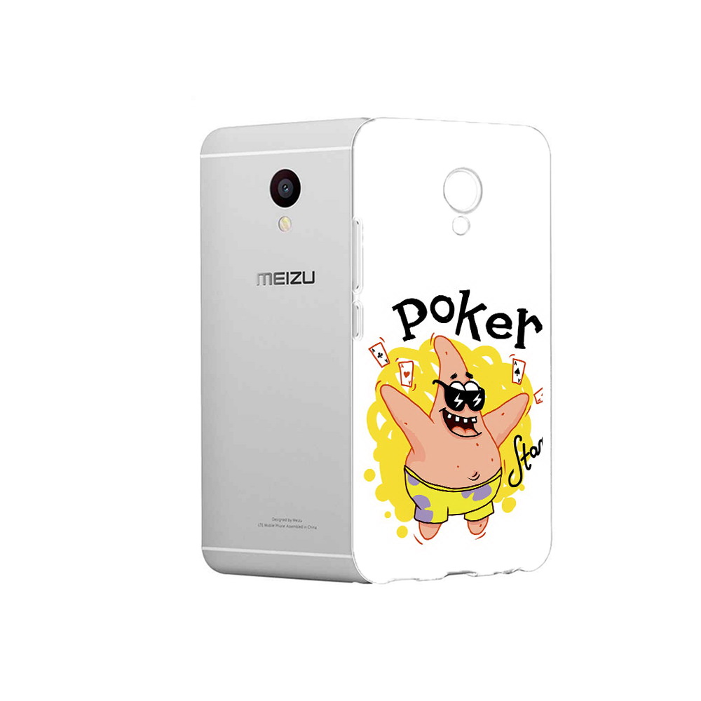 

Чехол MyPads Tocco для Meizu M3 Патрик (PT46043.81.133), Прозрачный, Tocco