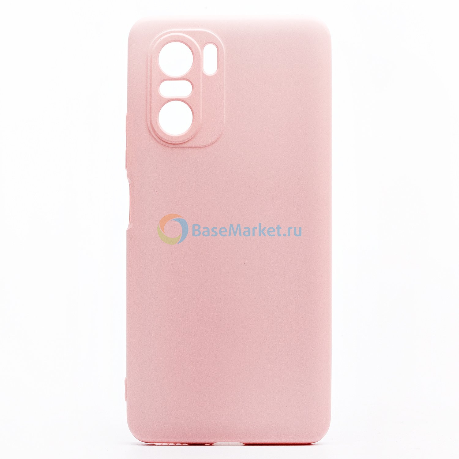 

Чехол накладка Activ Full Original Design BaseMarket для Xiaomi Poco F3 (светло - розовый)