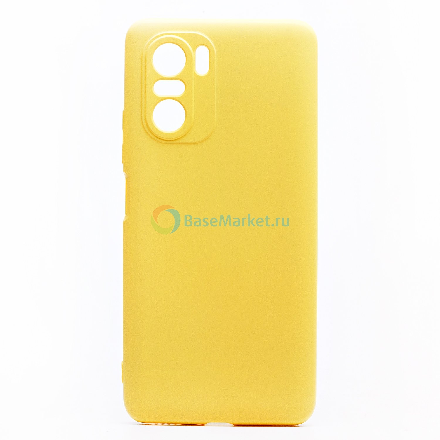 

Чехол накладка Activ Full Original Design BaseMarket для Xiaomi Poco F3 (желтый)