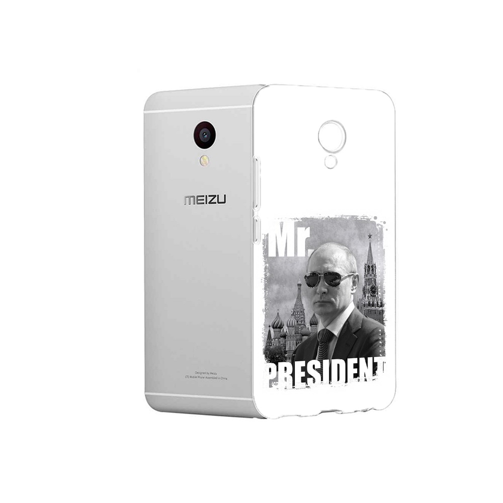 

Чехол MyPads Tocco для Meizu M3 Путин (PT46043.81.141), Прозрачный, Tocco