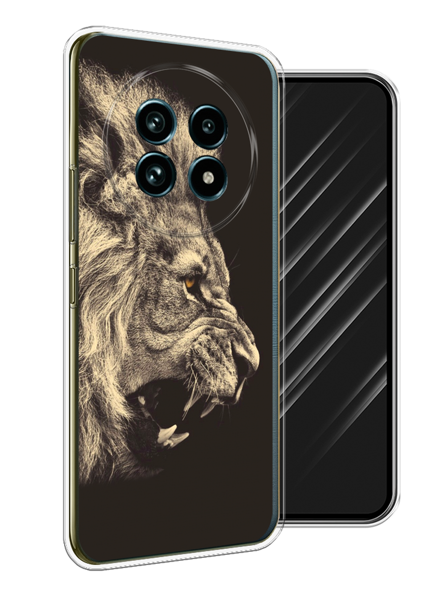 

Чехол Awog на Realme 13 Pro+/13 Pro "Львиный рык 2", Бежевый;черный, 2518150-1