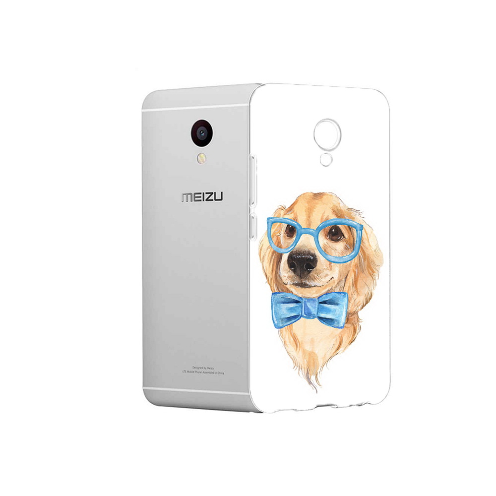 

Чехол MyPads Tocco для Meizu M3 Собака интеллигент (PT46043.81.159), Прозрачный, Tocco