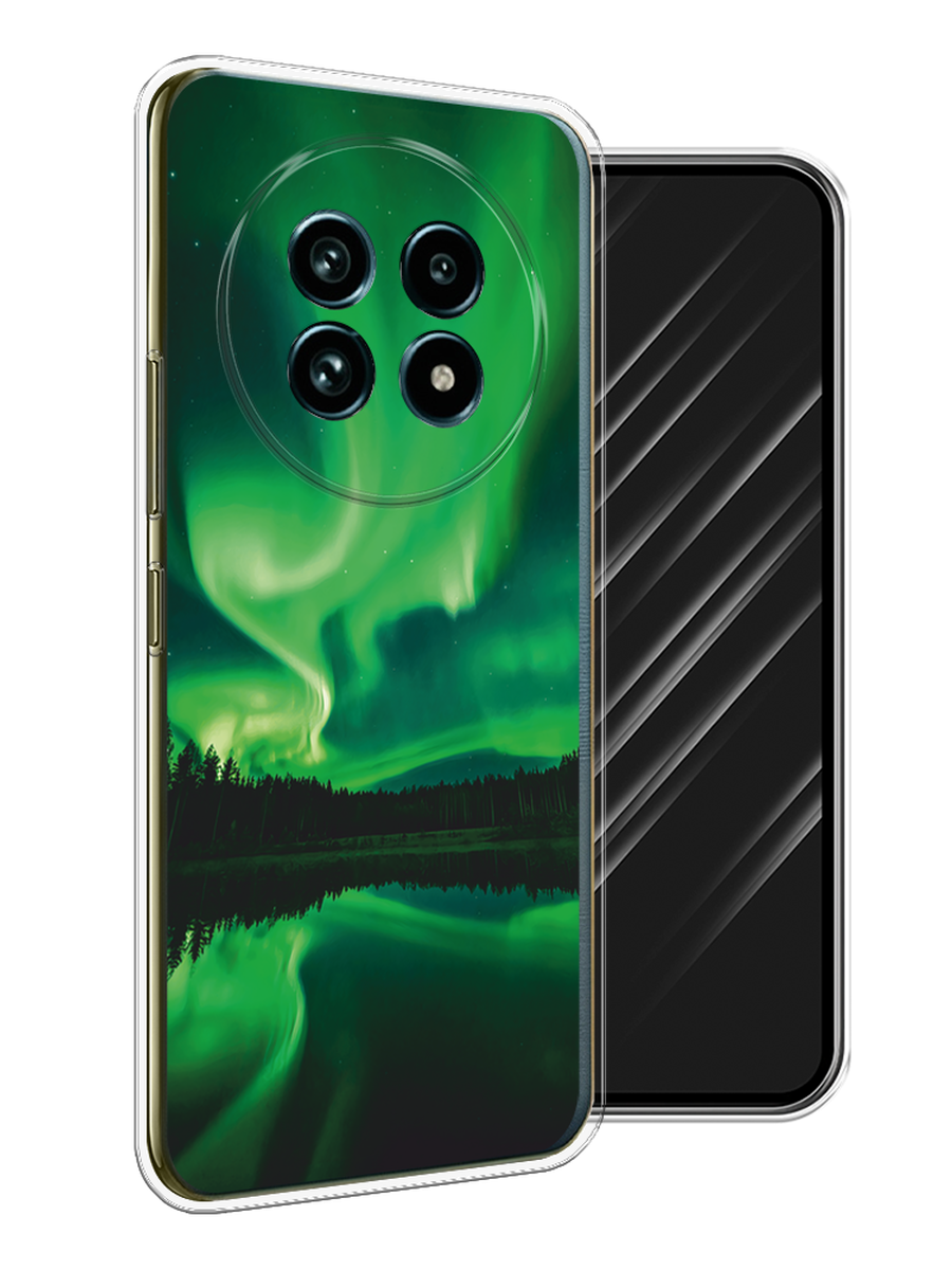

Чехол Awog на Realme 13 Pro+/13 Pro "Ночные пейзажи 7", Зеленый;черный, 2518150-1