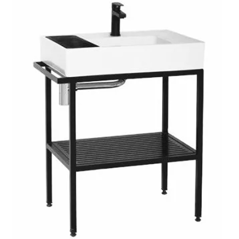 

Creavit Тумба с раковиной Creavit Arya AR065-M+AR065, Черный