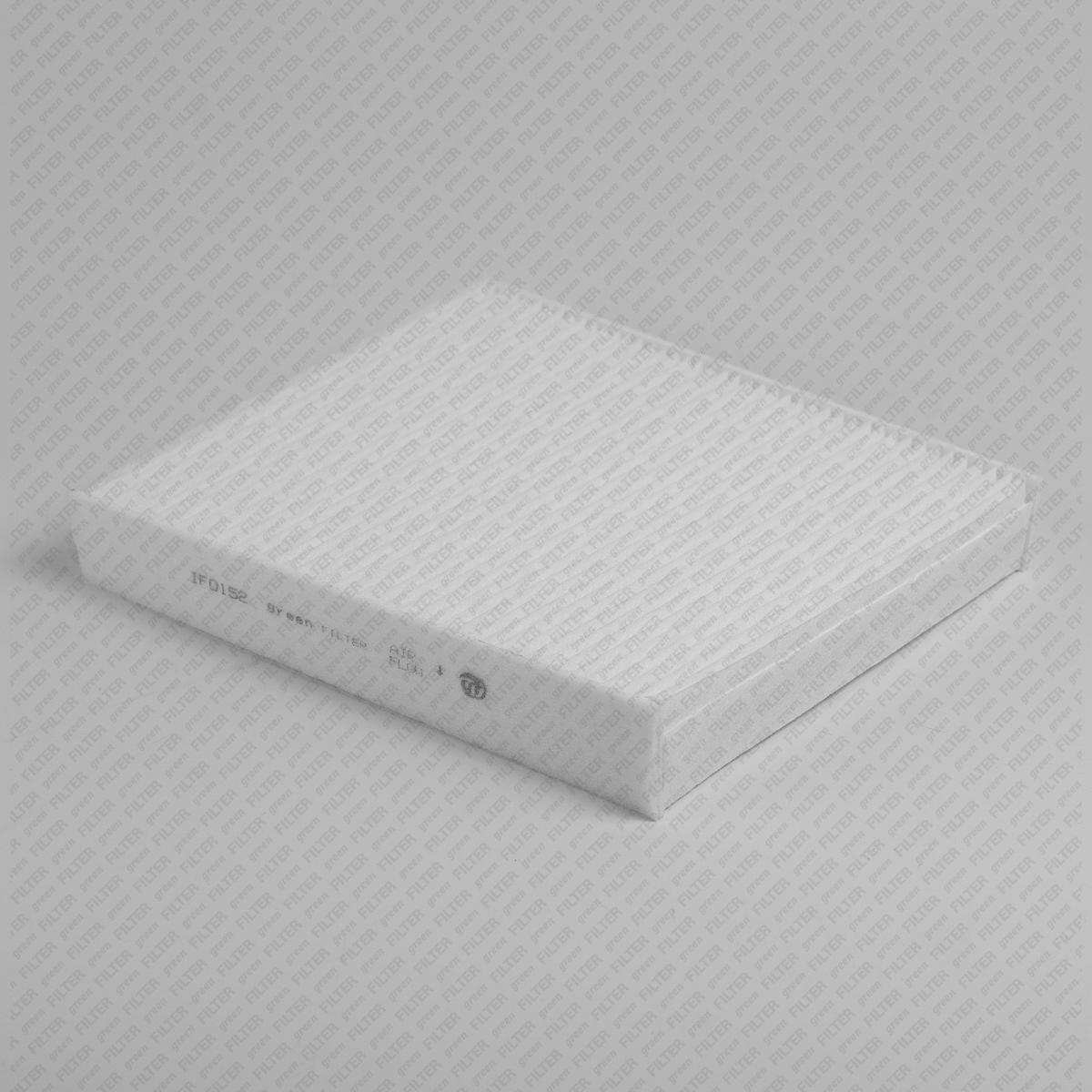 

If0152_Фильтр Салона Volvo C30/C70/S40/V50 04> Green Filter If0152